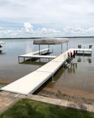 Dock mount sealegs canopy system Lake Area Docks