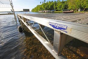 ShoreMaster TS9 Wheel-In Dock System, White Earth Lake